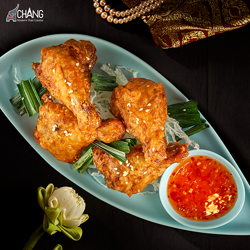 Cánh Tỏi Gà Chiên Vừng