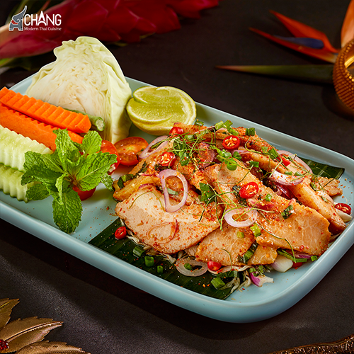 Gỏi Má Heo Trộn Thính