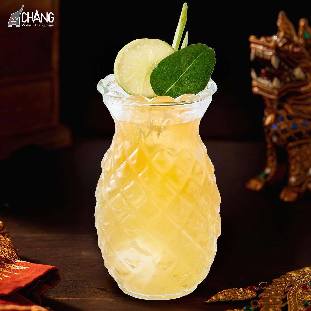 Trà gừng chanh sả