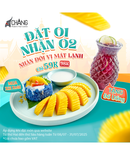 Ảnh của Ưu đãi Đặt 01 lần, Nhận 02 Vị ngon